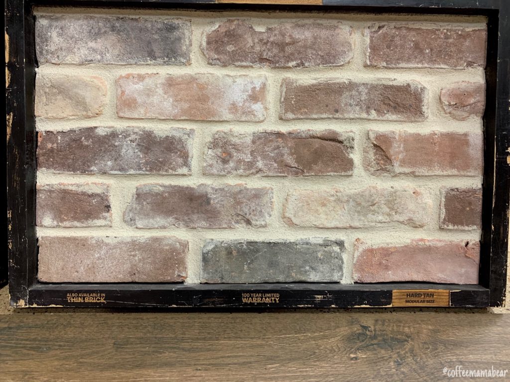 Old Hard Tan Brick Sample from the Warehouse